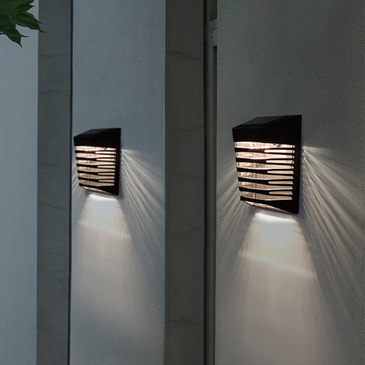 Lampe Solaire Murale – Éclairage Extérieur Sans Fil