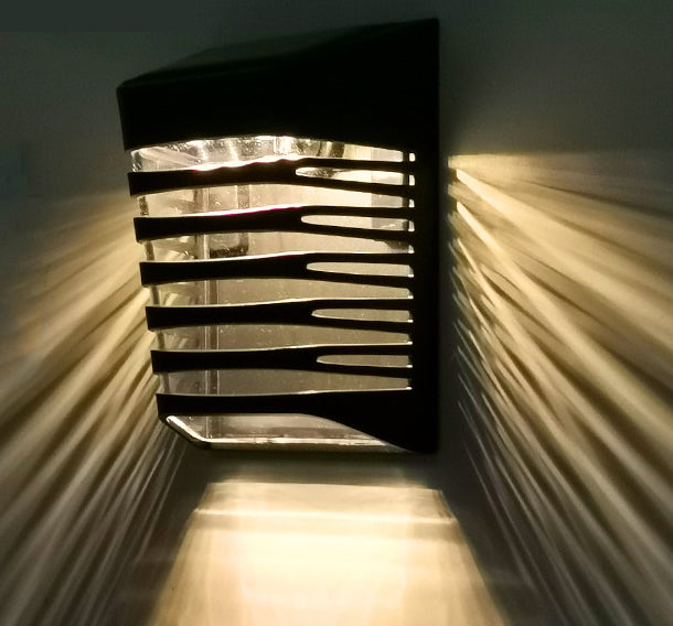 Lampe Solaire Murale – Éclairage Extérieur Sans Fil