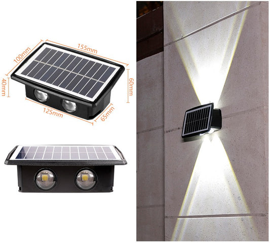 Solaire Murale LED – Double Faisceau