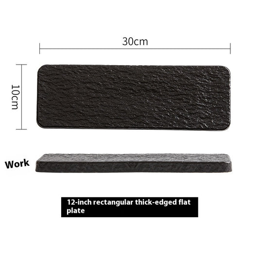 Plateau de Présentation en Pierre – Texture Brute