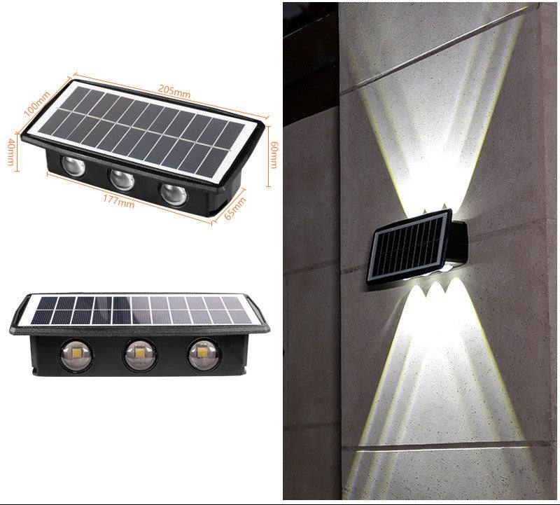 Solaire Murale LED – Double Faisceau