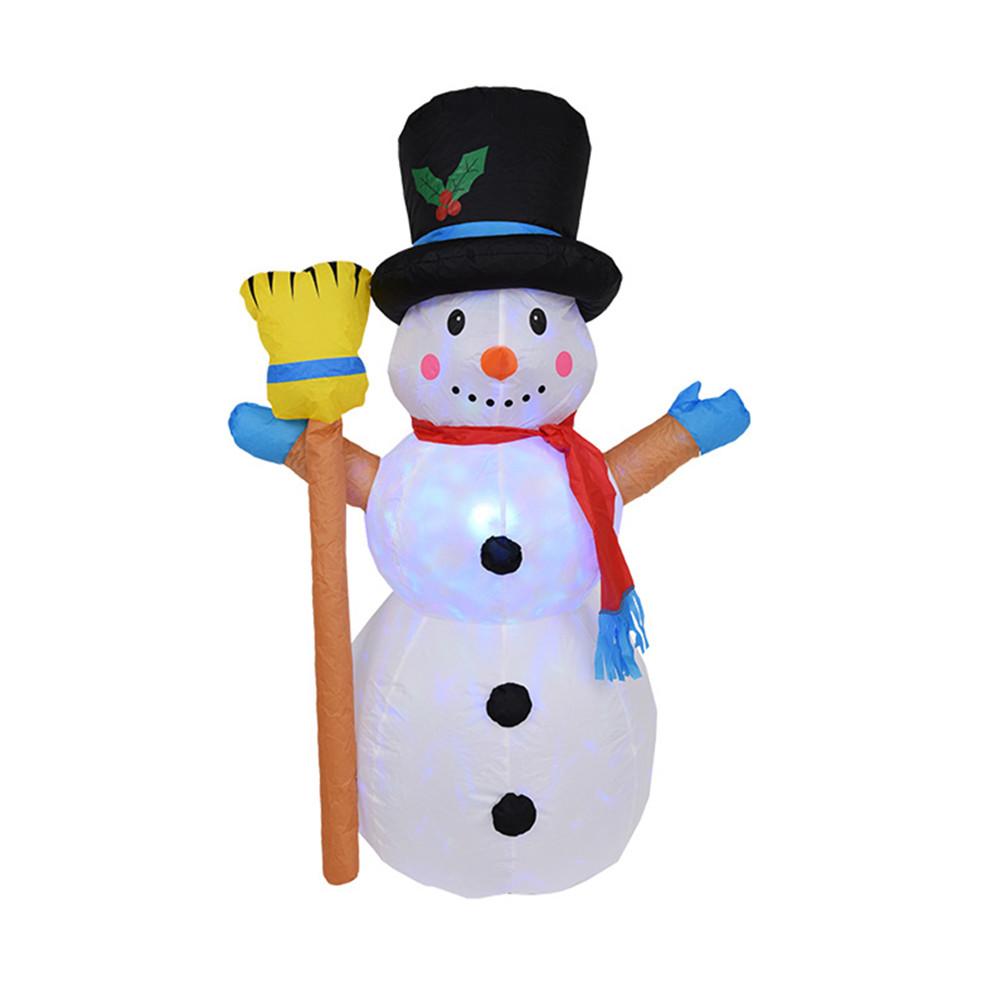 Bonhomme de Neige Gonflable Lumineux – 1,2m