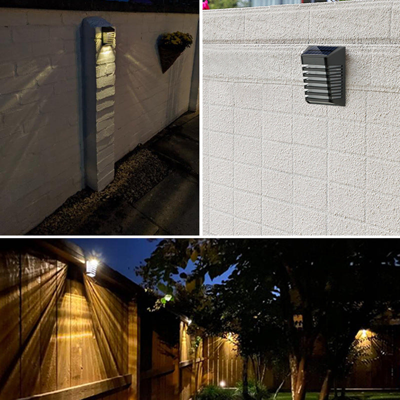Lampe Solaire Murale – Éclairage Extérieur Sans Fil
